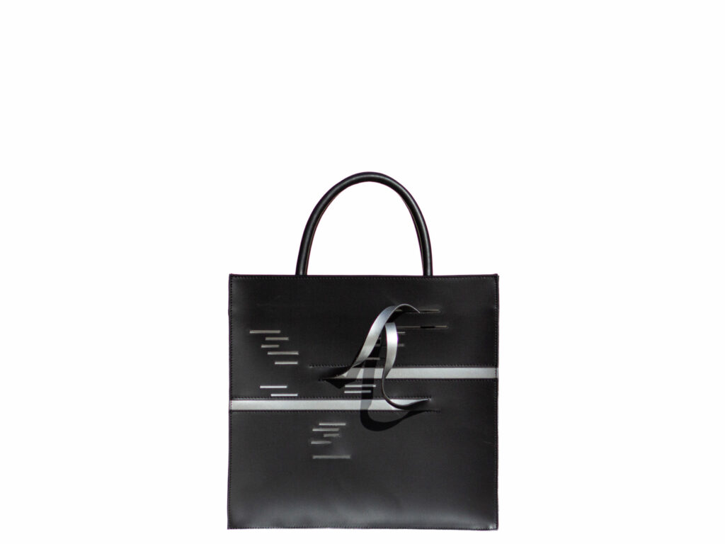 Nero/argento - Shopper