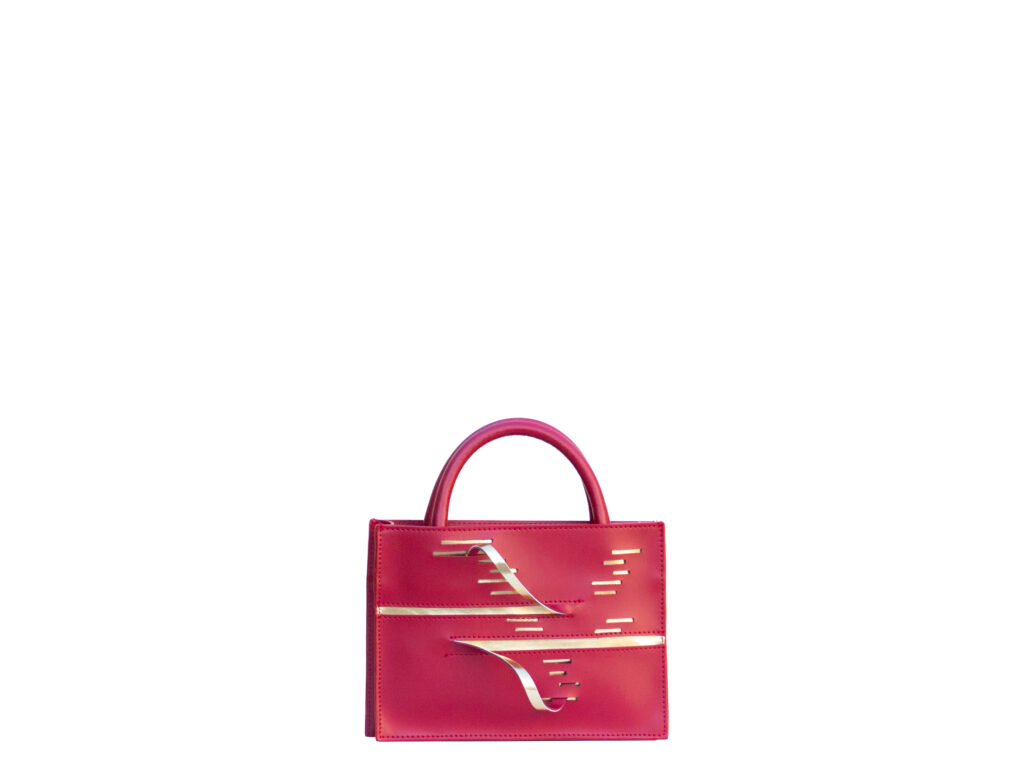 Bordeaux/oro - Mini bag